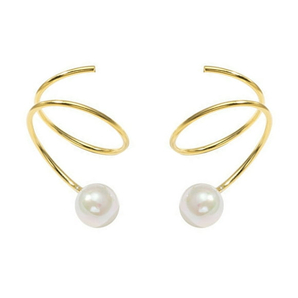 1 Pair Pearl Stud Earrings Ear Rings Women Pearl Earrings Jewelry Ear Studs