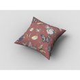 thumbnail image 4 of Amrita Sen Suede Zippered Pillow With Muted Orange Finish CAIPL8FSDS18X18, 4 of 9