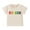 Beige, variant on TOOYOU Girls Top Summer T-Shirt Toddler Colorful Letter Crewneck Short Sleeved Tee Size 18 -24 Months Beige