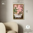 thumbnail image 5 of Fresh Jungle Bath Canvas Jungle Bathroom Art by Art Remedy, Gold Frame, 16" x 24", 5 of 7