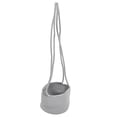 thumbnail image 2 of Hanging Basket, Hanging Plant Holder Durable Cotton Jute Rope Adjustable Foldable  For Vegetables For Cosmetics For Plant Stand Gray, 2 of 8