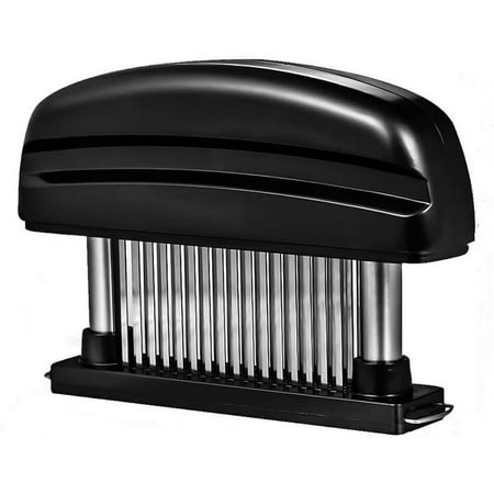 

Fangsheng Meat Tenderizer - Professional Kitchen Tool with 48 Stainless Steel Razor-Sharp Blades (Black)