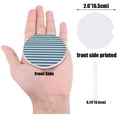 thumbnail image 2 of RYLABLUE Simple Stripe Pattern Set of 6 Car Coaster for Drinks, Absorbent Ceramic Stone Coasters Cup Mat with Cork Base for Home Kitchen Room Coffee Table Bar Decor, 2 of 5