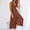 Brown, variant on Umbreon White Jumpsuits for Women Summer Sleeve Less Solid Color Overalls Back Less Wide Leg Pants Rompers Beach Vacation Clothes for Women with Pockets
