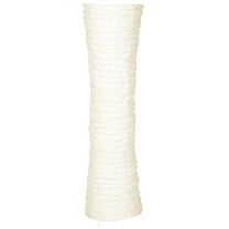 GOOHOCHY 1Pcs Beige Paper Iron Lampshade for Study and Living Room 43x10in