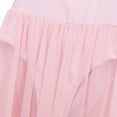 thumbnail image 6 of TiaoBug Kids Girls Lyrical Dance Dress High-Low Chiffon Ballet Gymnastics Leotard Dress Pink 14, 6 of 7