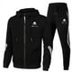 thumbnail image 2 of 2024 Nueva primavera otoño ropa para hombre sudaderas con capucha pantalones conjuntos de dos piezas tendencia de moda hip hop chándal sudaderas ropa deportiva, 2 of 4