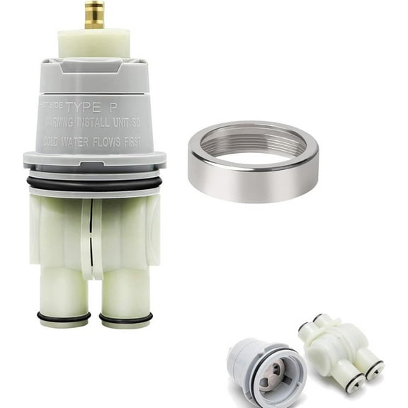 RP46074 Shower Cartridge Replacement with RP22734 Cover Nut for 1300/1400 Series