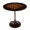 thumbnail image 3 of Butler Specialty Company Francis 30" Round Wood Game Table - Medium Brown, 3 of 3