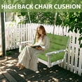 thumbnail image 5 of SDJPOI Rocking Chair Cushions Set of 2, 44”x 22”x 4'' Waterproof Non-Slip High Back Patio Furniture Cushions Replacement with Ties for Indoor/Outdoor Chairs, 5 of 5