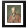 thumbnail image 2 of Jean-Baptiste Perronneau 20x24 Black Modern Framed Museum Art Print Titled - Olivier Journu (1724-1783) (1756), 2 of 5