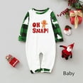thumbnail image 5 of Oh Snap! Gingerbread Christmas Pajamas for Family and Dog, Plaid Holiday PJ Sets, Plus Size Available, 5 of 7