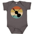 thumbnail image 3 of Inktastic Violin Music Retro Sunset Boys or Girls Baby Bodysuit, 3 of 5