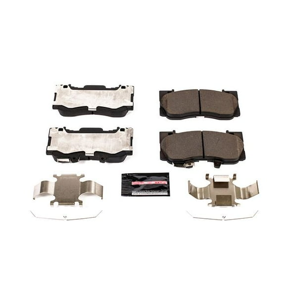 Power Stop Front Z23 Evolution Carbon-Fiber Ceramic Brake Pads Z23-1784