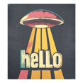 thumbnail image 6 of Yayeee Magnetic Dishwasher Cover for The Front Decoration Home Kitchen Machine Sticker Protector, Red UFO, 6 of 6