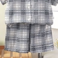 thumbnail image 6 of UAYOTSE Toddler boys Pajamas Set short Sleeve Pjs Baby Kids Sleepwear Cotton Summer 1-7 Years Pajamas & Dailywear Set short sleeve Pjs,Sizes 5-6 Years, 6 of 7