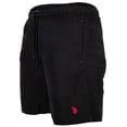 thumbnail image 3 of U.S. POLO ASSN. Men Swim Shorts - Swim Shorts Logo, Swim Trunks, Solid Color Black L (Large), 3 of 4