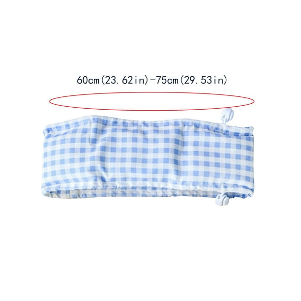 Bandana refrescante para perros, collar de verano, lavable, suave, portátil, cómodo y refrescante para mascotas Azul y L