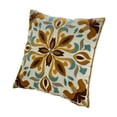 thumbnail image 2 of Fiudx Funda de Almohada Floral, Funda de Cojín de Lino Suave, Diseño con Cremallera Invisible, Detalle Decorativo para El Hogar, Decoración de Sofá de Sala de Estar, Un Toque Elegante para Cualquier, 2 of 6