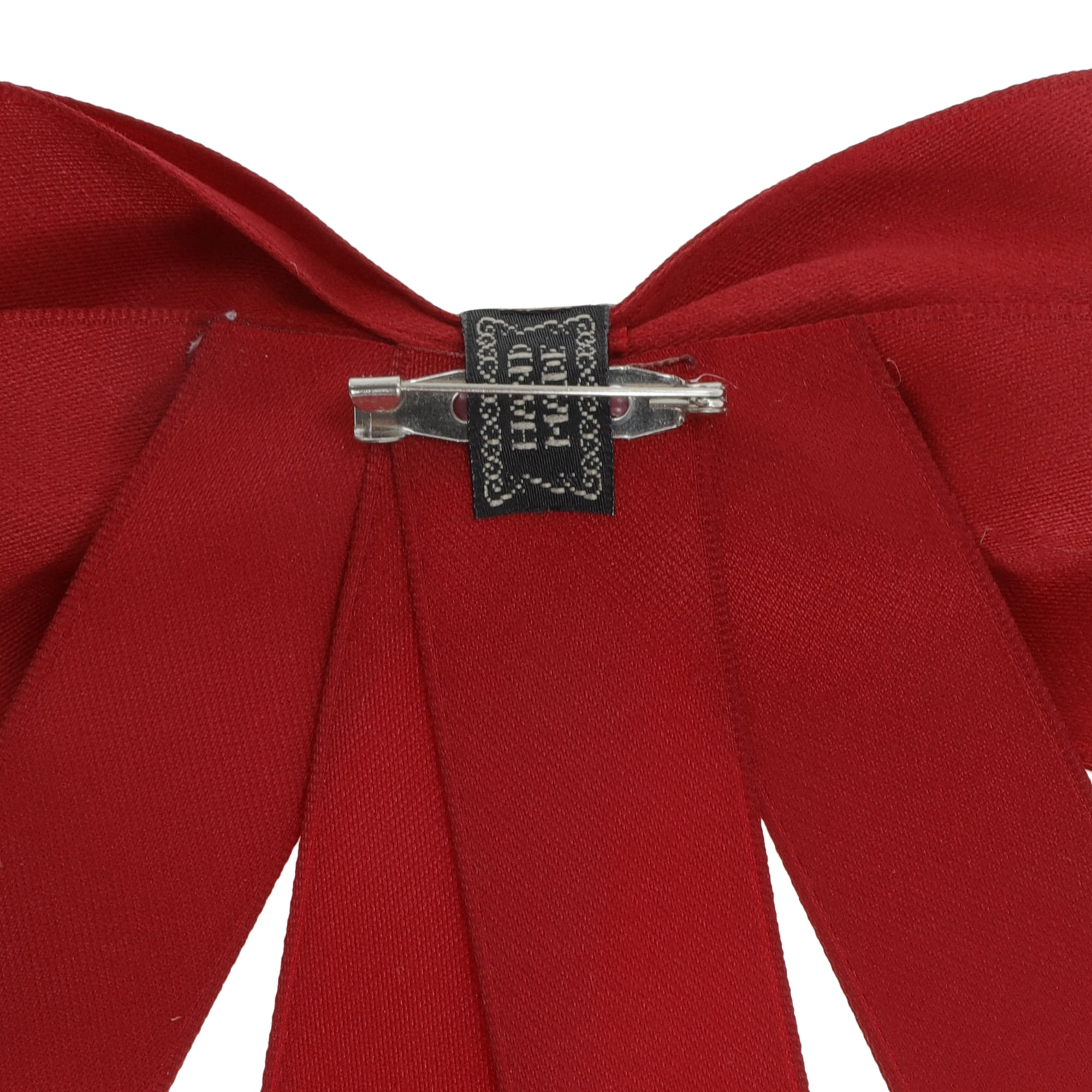 Unique Bargains Ribbon Bow Brooch for Parties Alloy Heart