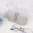 thumbnail image 2 of EeaseCA 2pcs Decorative Eyeglass Case Leather Eyeglass Container Portable Sunglasses Cases, 2 of 7