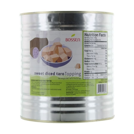 Bossen Canned Sweet Diced Taro_7 lbs