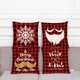 thumbnail image 4 of Funda de almohada de lino navideña, artículos para el hogar, alce, almohada de sofá, árbol de Navidad, mesita de noche, bolsa suave, cojín, 4 of 6