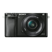 Sony a6000 Mirrorless Camera with 16-50mm and 55-210mm Lens (Black) Bundle