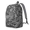 thumbnail image 2 of Paisley Pattern Backpack for School,Cute School Bag,Schoolbag with Adjustable Shoulder Straps & Padded Back,15.7"x11.8"x5.5", 2 of 5