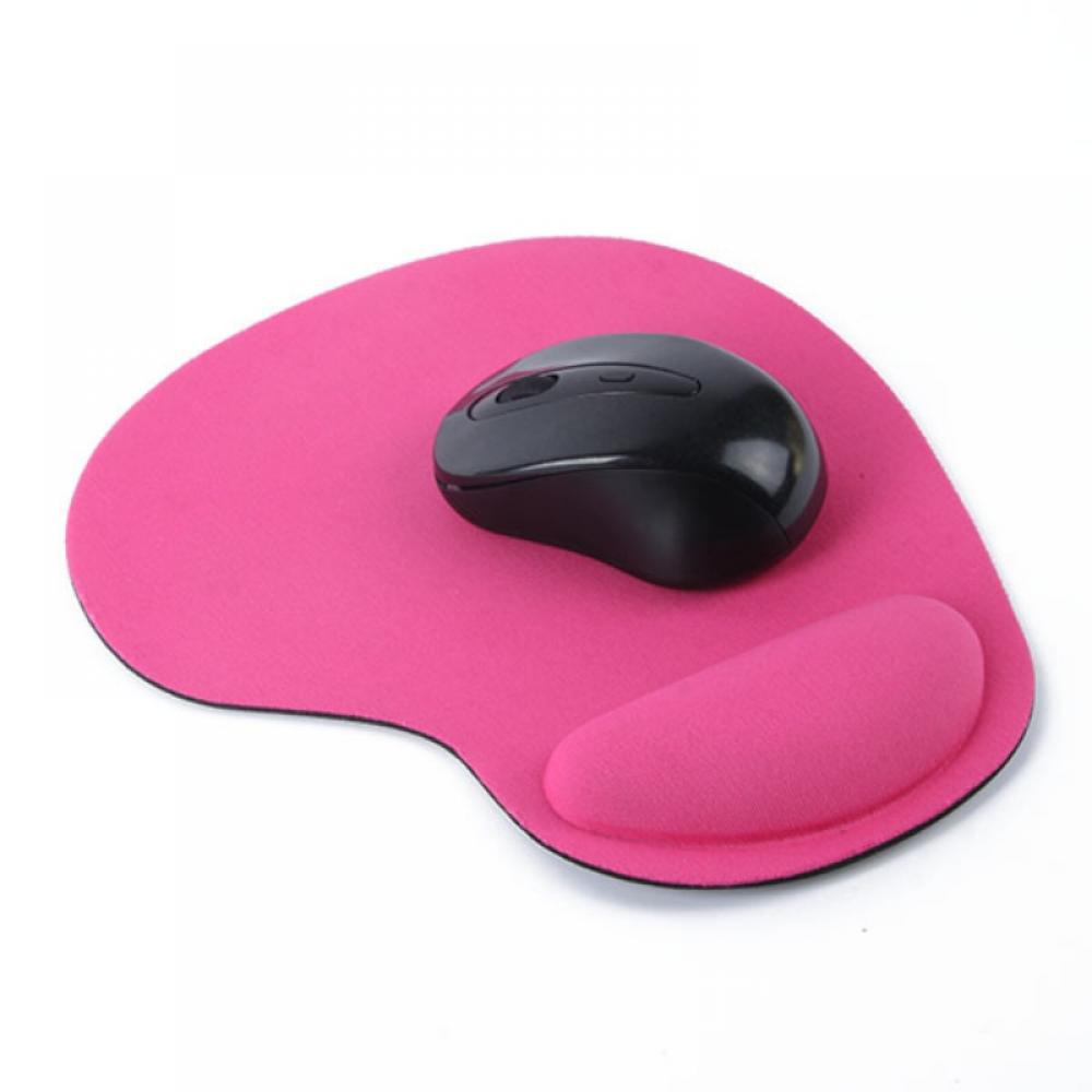 Ergonomic Mouse Pad with Wrist Support Gel Mouse Pad with Wrist Rest, Comfortable Computer Mouse Pad for Laptop, Pain Relief Mousepad with Non-slip PU Base for Office & Home, Black - image 3 of 6