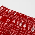 thumbnail image 7 of Matching Family Pajamas Sets Christmas PJ's Snowflake Print Top and Pants Bottom Sleepwear, 7 of 7