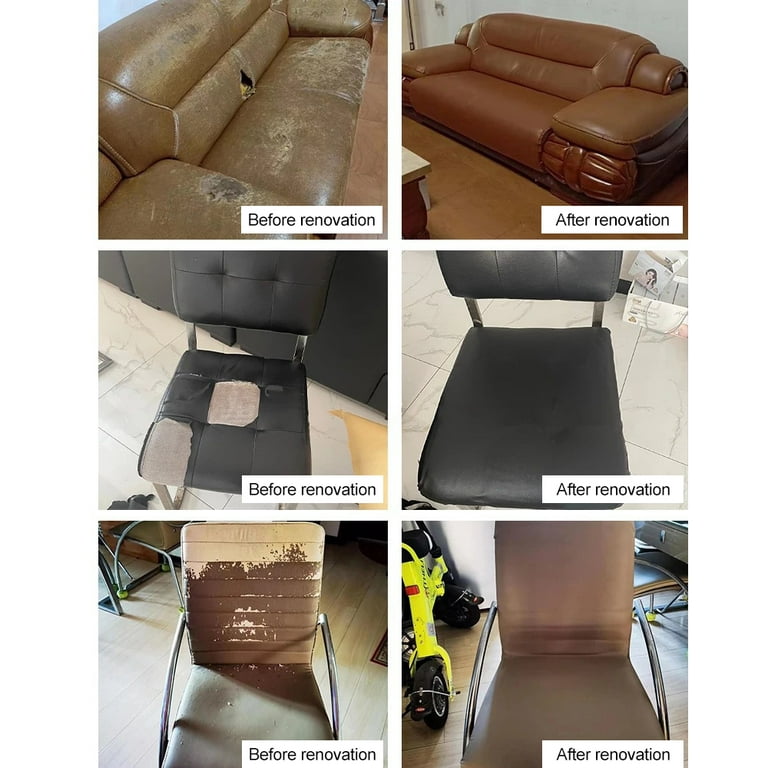Leather Repair Color Restorer Dark Red - Sofa Furniture Purse Couch