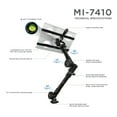 thumbnail image 2 of Mount-it! Car Laptop Mount, Under Car Seat Notebook Stand, Fits 12-15.4 Inch Screen Sizes, 2 of 8