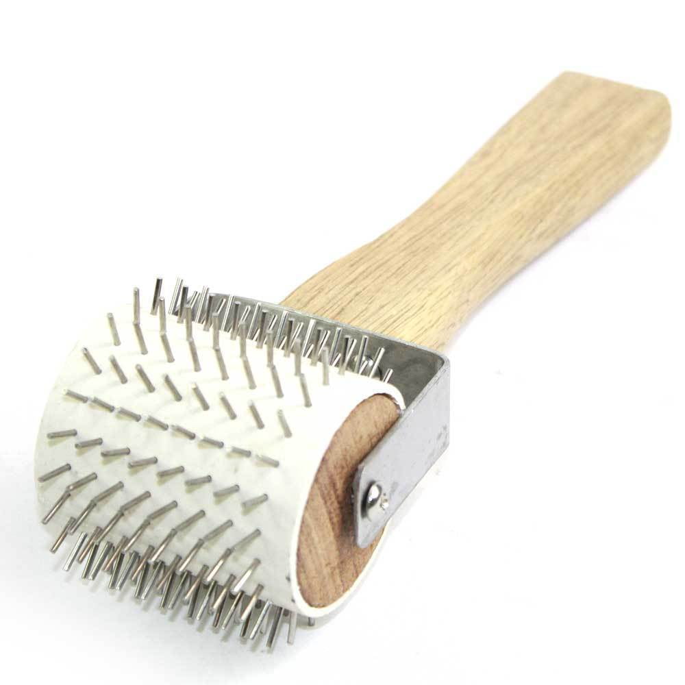 Pro's Choice Best Honeycomb Uncapping Plastic Needle Roller  With Wooden handle. 