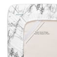thumbnail image 3 of Sweet Home Collection Marble Bed Sheet Set, All Season Extra Soft Deep Pocket Sheets, 3 of 6