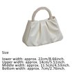 thumbnail image 3 of Guardurnaity Bolso de mano para mujer, bolso de oficina con perlas de cuero, bolso de viaje para mujer con asa, de llaves para teléfono, Bolsas de mensajero y de hombro Guardurnaity AP011988-00, 3 of 6