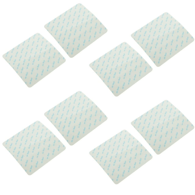 FRCOLOR Carpet Gripper 8pcs Rug Gripper Tapes Double Sided Carpet Tape Rug Corner Grippers for Area Rugs,3.94"X3.94"X0.04"