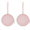 thumbnail image 1 of Bolsa de Almacenamiento Portátil A Prueba de Polvo para Bebés, Bolsa de Silicona con Cordón, Bolsa de Almacenamiento para Bebés, Color Rosa, 1 of 7