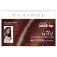thumbnail image 2 of Clairol Root Touch-Up Permanent Hair Color Crème 4RV Dark Burgundy, 1 Application, 2 of 7