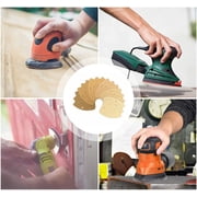 48x Mouse Detail Sander Sanding Paper Pads 60 80 120 220 320 400 Grit Sandpaper
