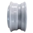 thumbnail image 3 of Trailer Wheel 17.5" 17.5X6.75 Hub Centric 8 Lug 275mm Center White Dual Dually Rim, 3 of 6