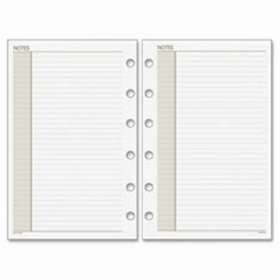 Day Runner  Planner Notes Refill Pages- 3.75 x 6.75