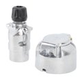 thumbnail image 1 of Trailer Plug Socket Kit, Trailer Wiring Connector Lightweight DC12V Aluminum Alloy Stable Transmission Robust  for RV, 1 of 7