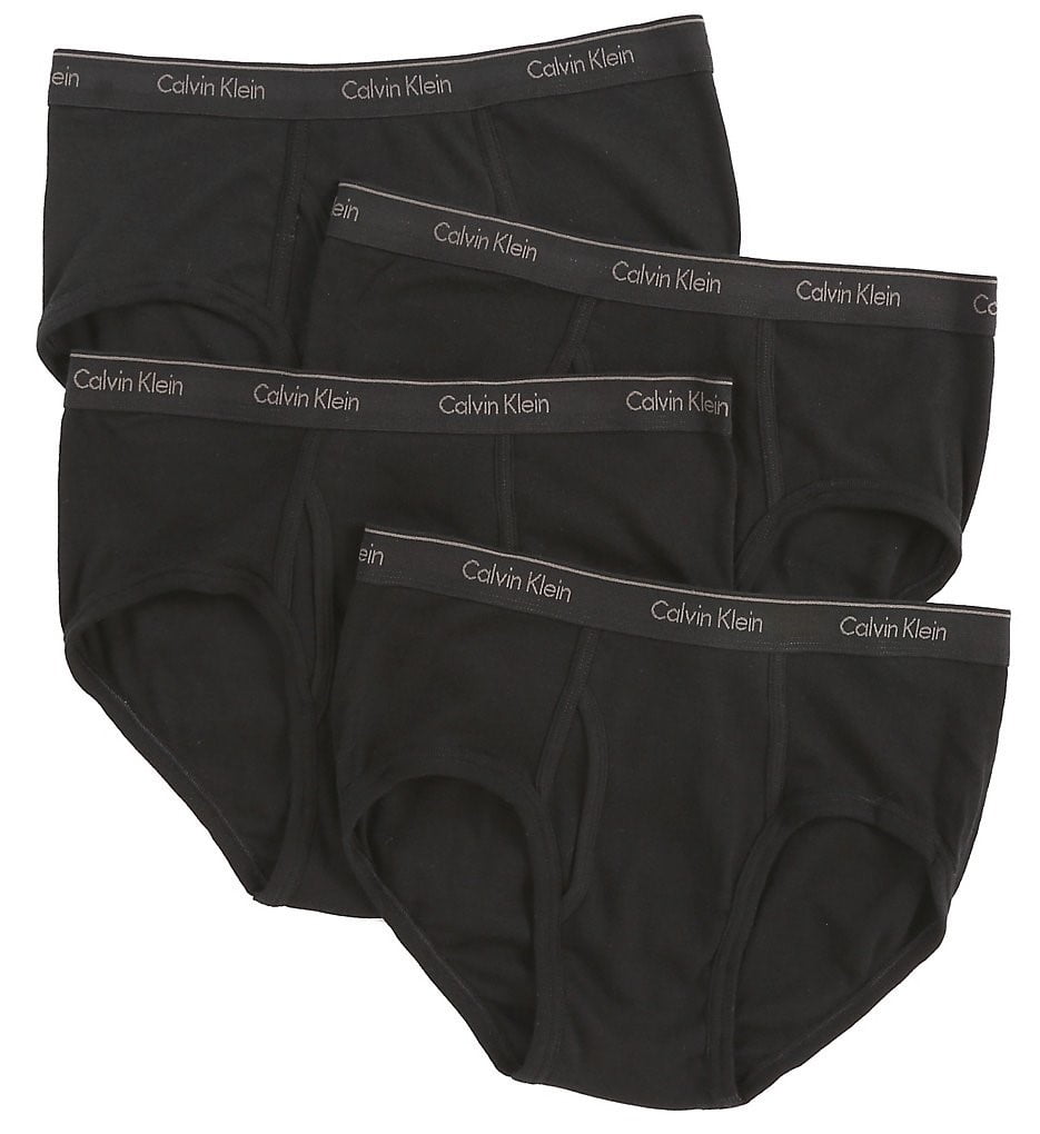 Calvin Klein Men's Cotton Classic Brief (4-Pack) by COTY