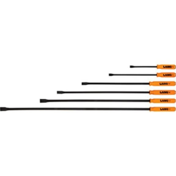 Pry Bar Set with Strike Cap Set - 6 Piece