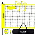 thumbnail image 1 of VEVOR Système de Filet de Volleyball Portable pour l'Extérieur, Poteaux en Acier à Hauteur Réglable, Ensemble de Volleyball Professionnel avec Volleyball en PVC, Pompe, Sac de Transport, 1 of 9