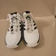 thumbnail image 1 of Ad-id-as Mens Isolation 2 C75914 White Blk Stripe Basketball Sneakers Size 14, 1 of 6