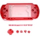 thumbnail image 2 of Carcasa de repuesto para consola de juegos de Material ABS con destornillador para consola PSP1000, color rojo, 2 of 11