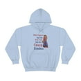 thumbnail image 2 of Old Hippies don't die they just fade into crazy grandmas. Unisex Heavy Blend Hooded Sweatshirt, 2 of 9