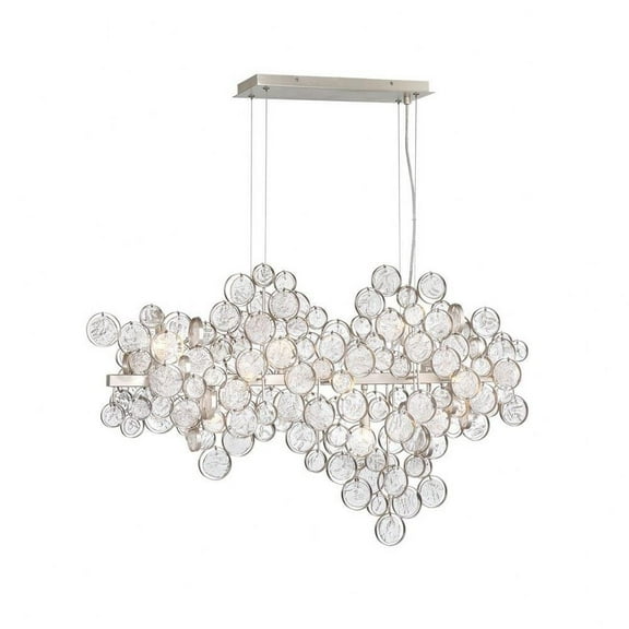 12 Light Chandelier in Traditional and Transitional Style-24 inches Tall and 10.5 inches Wide-Champagne Finish Bailey Street Home 79-Bel-2772667